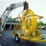 2″ PE Conduit Reel Trailer – PLCS, LLC