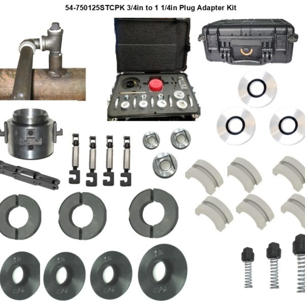 3/4in to 1 ¼in Plug Adapter Kit