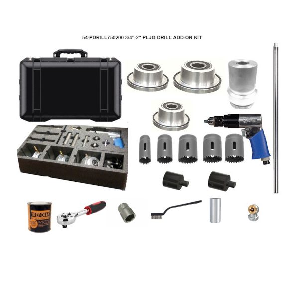 3/4in-2in PLUG DRILL ADD-ON KIT