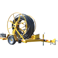 2" PE Coil Pipe Trailer